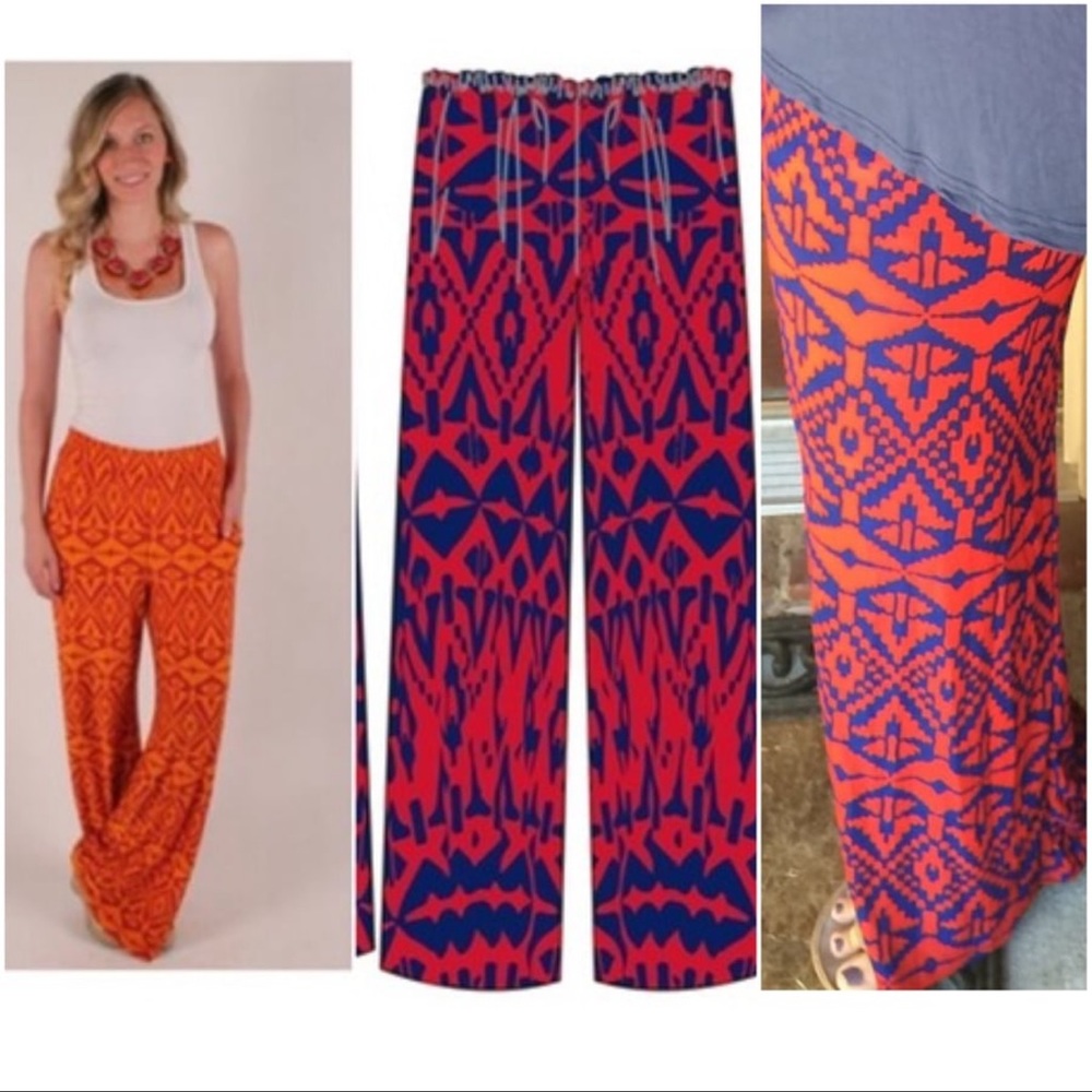 Alma Mater Collection Red & Blue Game Day Pants